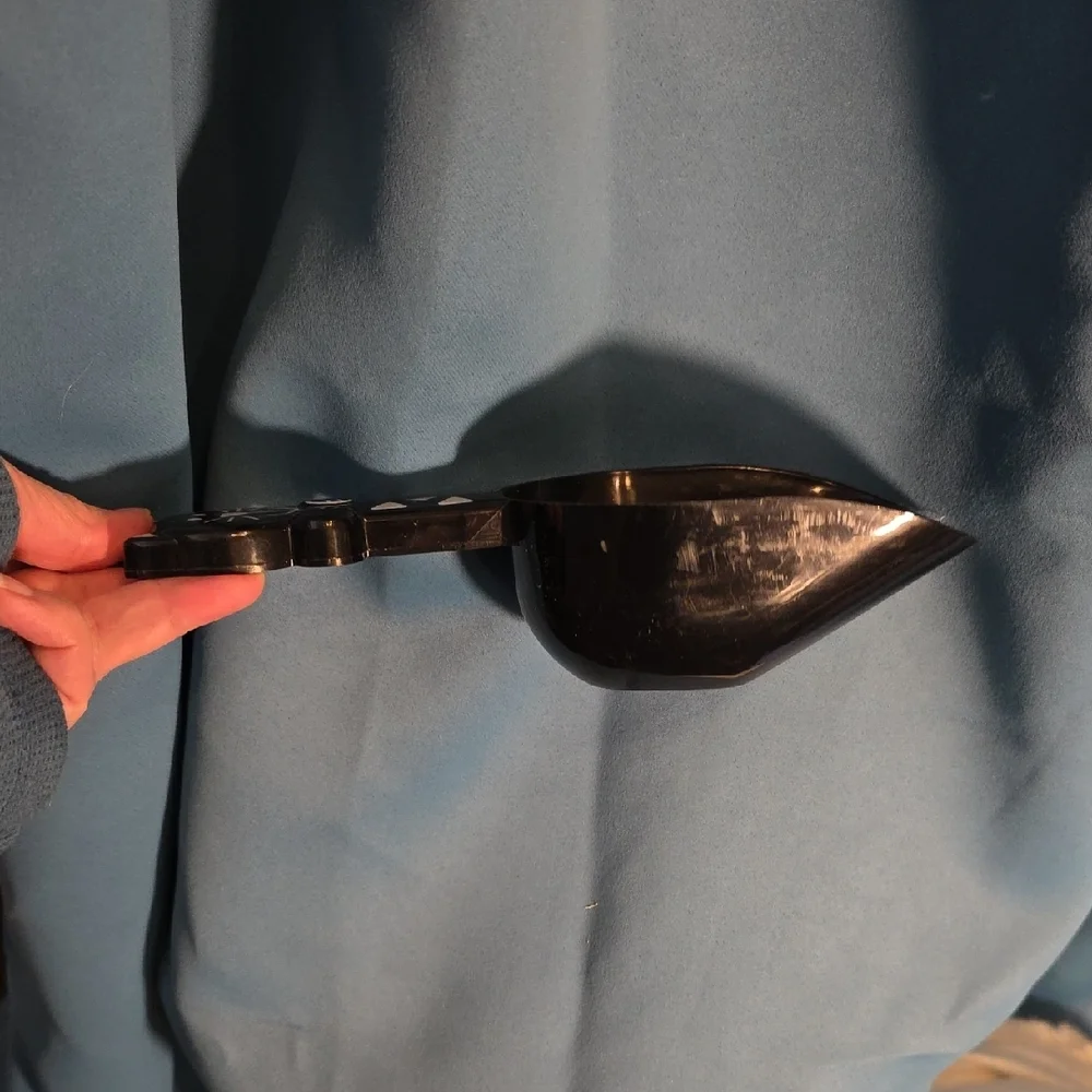 Blue Cat-Shaped Pet Food Scoop